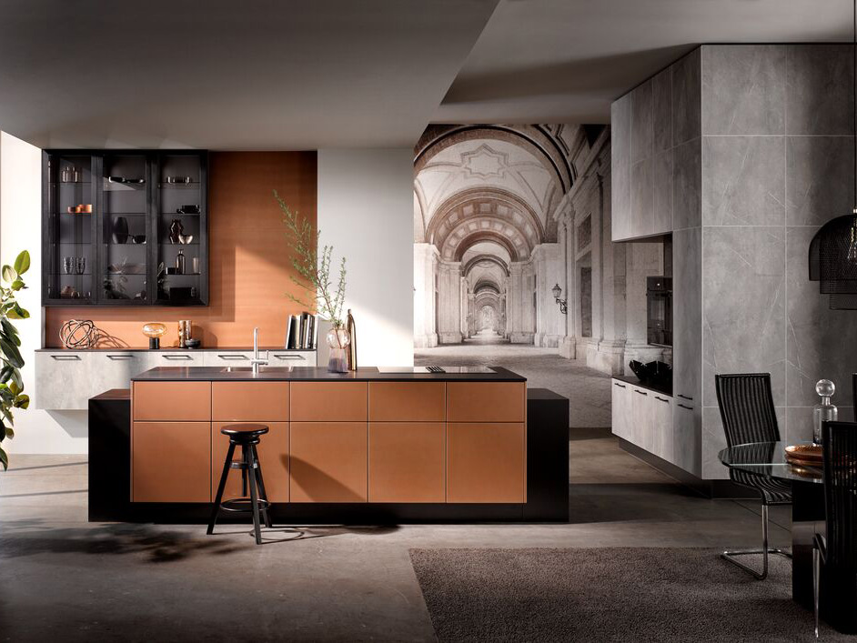 German Kitchens Hacker AV7070 Metallic fronts