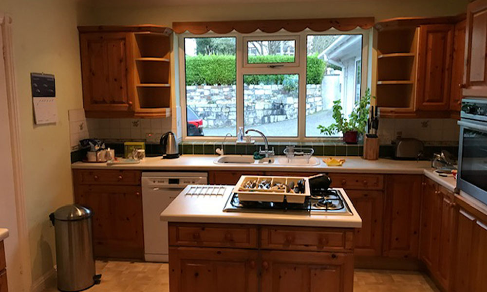 Now Kitchens Ross Falmouth before kitchen refurb