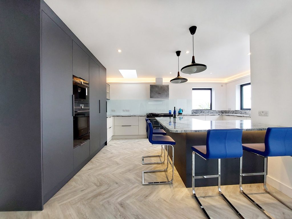 Now Kitchens Grey Matt Kitchen St Ives