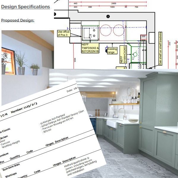 Now Kitchens final quote graphic
